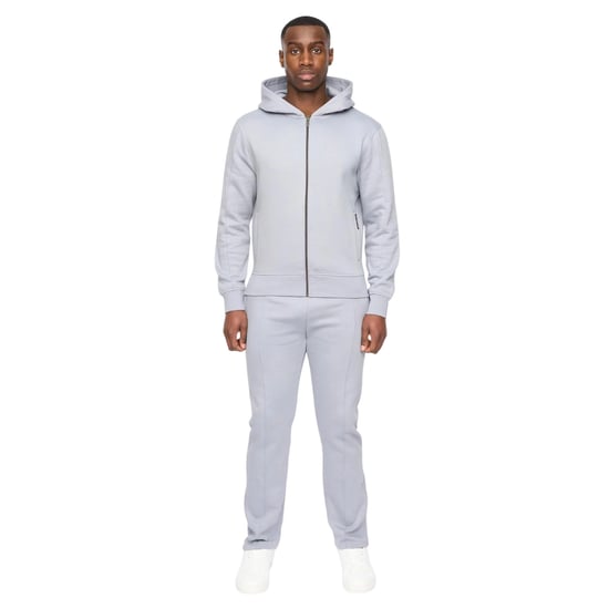 Duck and Cover - "Chemtars" Hoodie mit durchgehendem Reißverschluss für Herren (Stahlblau) - Image 3