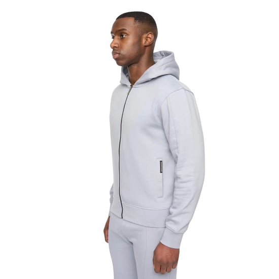 Duck and Cover - "Chemtars" Hoodie mit durchgehendem Reißverschluss für Herren (Stahlblau) - Image 4