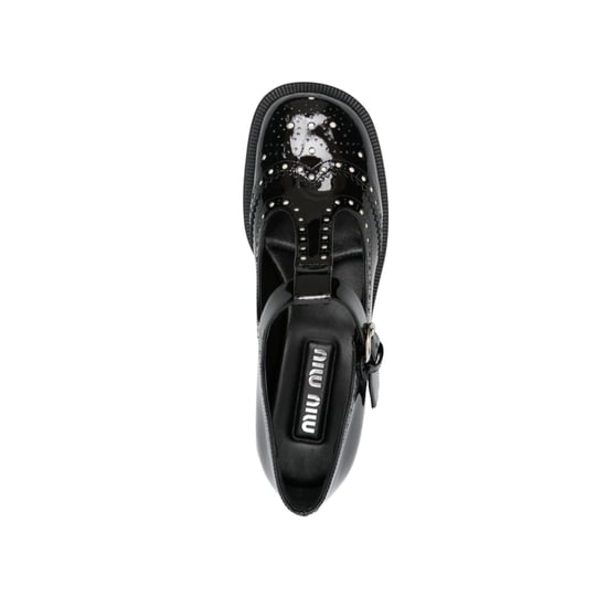 Miu Miu Mary Jane aus Leder - Image 3