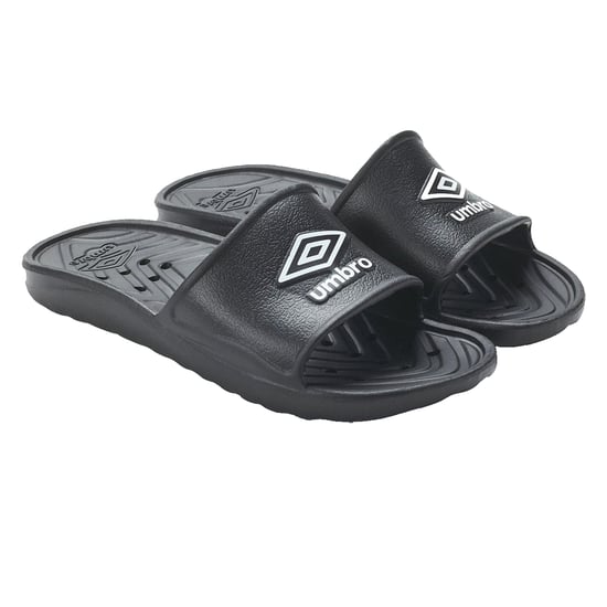 Umbro Mens Shower Sliders (Schwarz/Weiß) - Image 5