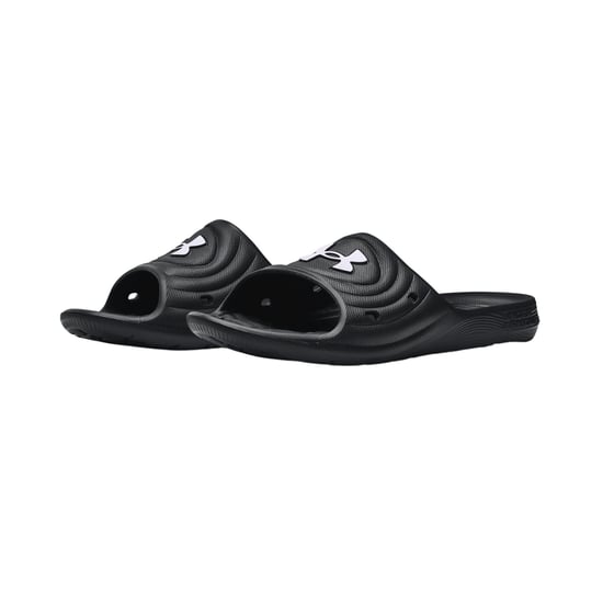 Under Armour - Herren/Damen Unisex Badesandale "Locker IV" (Schwarz/Weiß) - Image 3