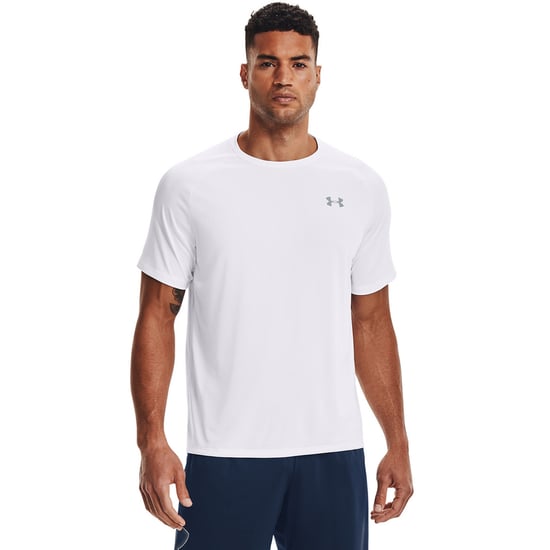 Under Armour - "Tech" T-Shirt für Herren (Weiß/Grau) - Image 3
