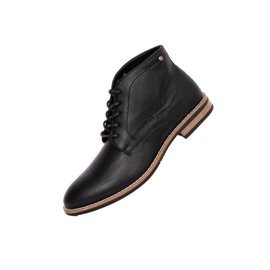 Duck and Cover - Herren Chukka-Stiefel "Glutinosa", Leder (Schwarz) - Image 3