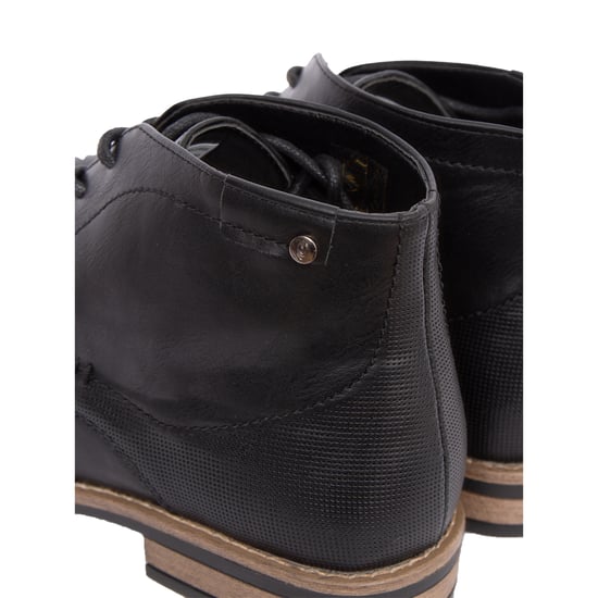 Duck and Cover - Herren Chukka-Stiefel "Glutinosa", Leder (Schwarz) - Image 4