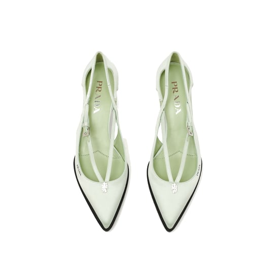 Prada Satin-Pumps mit Cut-Outs - Image 3