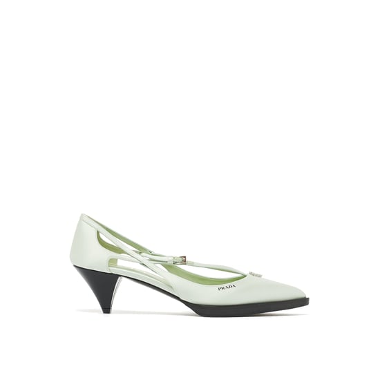 Prada Satin-Pumps mit Cut-Outs - Image 4