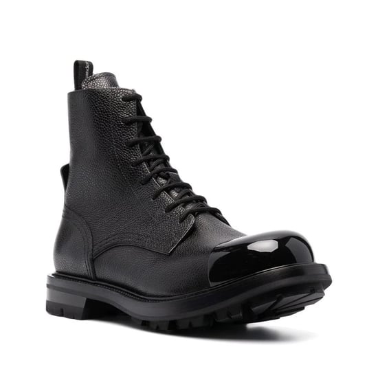 Alexander Mcqueen Lederstiefel mit Schnürung - Image 2