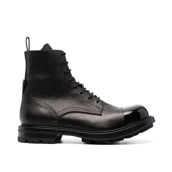 Alexander Mcqueen Lederstiefel mit Schnürung - Image 4