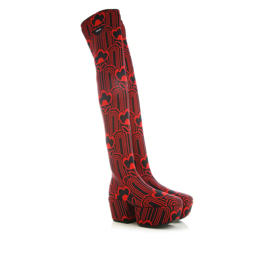 Prada Jaquard-Stiefel mit Stickerei - Image 2