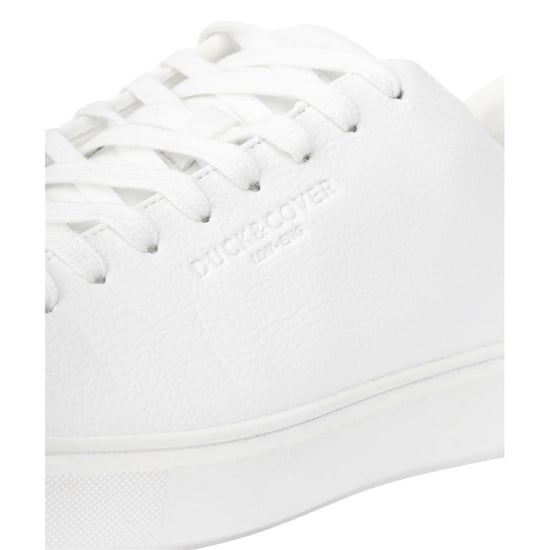 Duck and Cover - Herren Sneaker "Kremes", PU-Lederoptik (Weiß) - Image 3