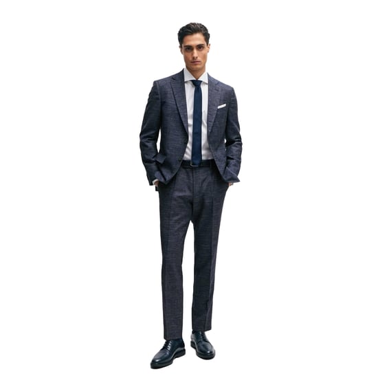 Boss - "H-Genius" Hosen für Herren (Dunkelblau) - Image 3