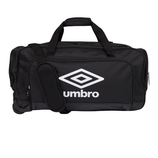 Umbro - Reisetasche mit Rollen (Schwarz/Weiß) - Image 1