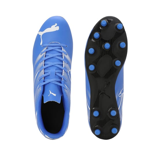 Puma - Herren Fußball-Stiefel "Attacanto FG/AG" (Blau/Weiß) - Image 3