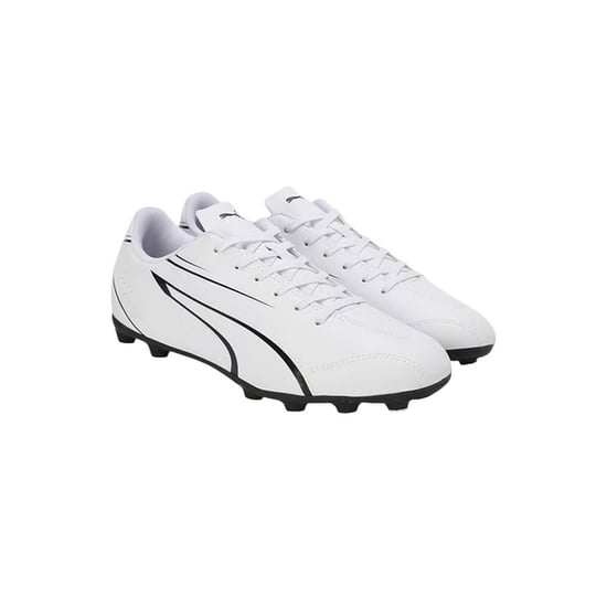 Puma - Herren Fußball-Stiefel "Vitoria FG/AG" (Weiß/Schwarz) - Image 3