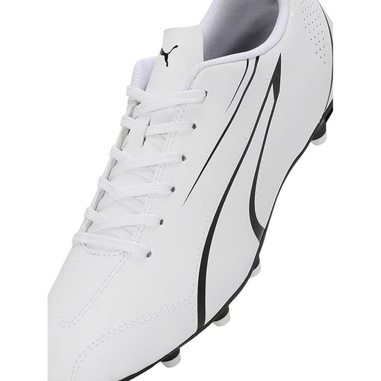 Puma - Herren Fußball-Stiefel "Vitoria FG/AG" (Weiß/Schwarz) - Image 6