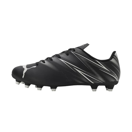 Puma - Herren Fußball-Stiefel "Attacanto FG/AG" (Schwarz/Silber) - Image 2