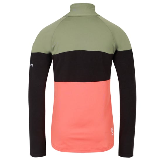 Dare 2B - "Emergent III" Midlayer für Kinder (Olivingrün/Schwarz) - Image 2