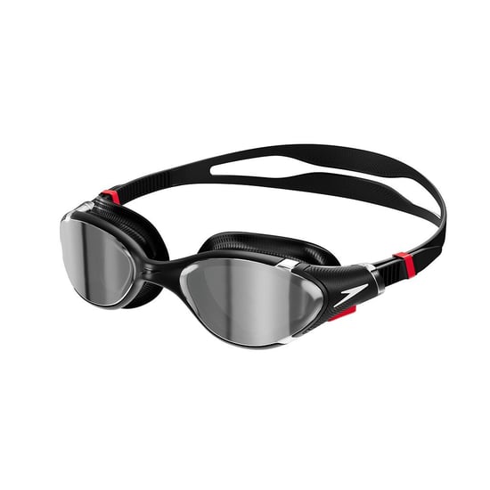 Speedo - "2.0" Passt sich dem Gesicht an Schwimmbrille Spiegel für Herren/Damen Unisex (Schwarz/Silber) - Image 1