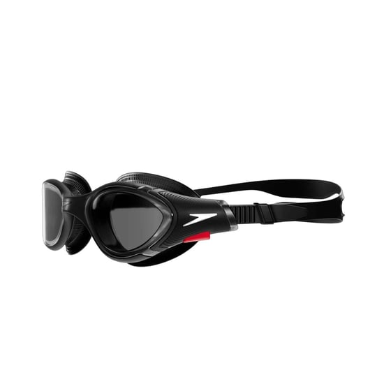 Speedo - "2.0" Passt sich dem Gesicht an Schwimmbrille für Herren/Damen Unisex (Schwarz/Rauch-Grau) - Image 1