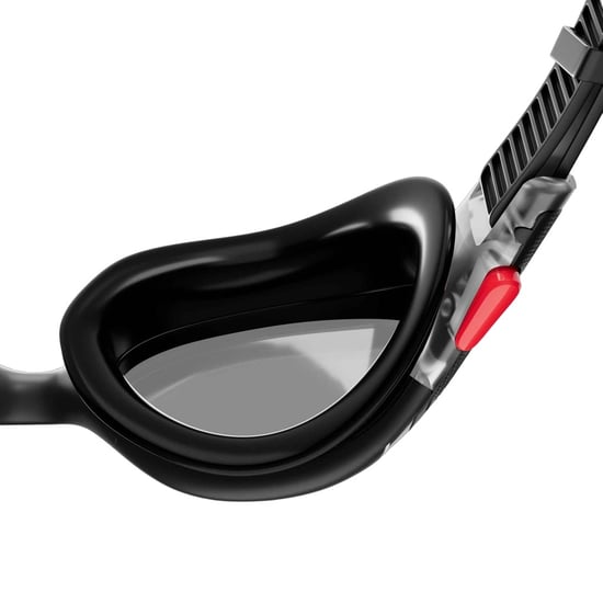 Speedo - "2.0" Passt sich dem Gesicht an Schwimmbrille für Herren/Damen Unisex (Schwarz/Rauch-Grau) - Image 3