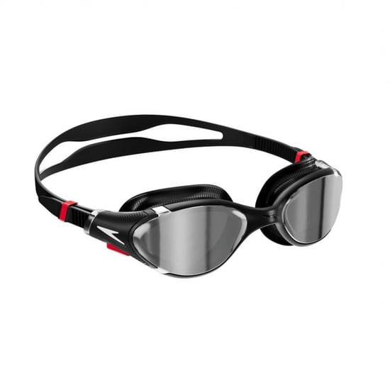 Speedo - "2024 2.0" Passt sich dem Gesicht an Schwimmbrille Spiegel für Herren (Schwarz/Silber) - Image 2