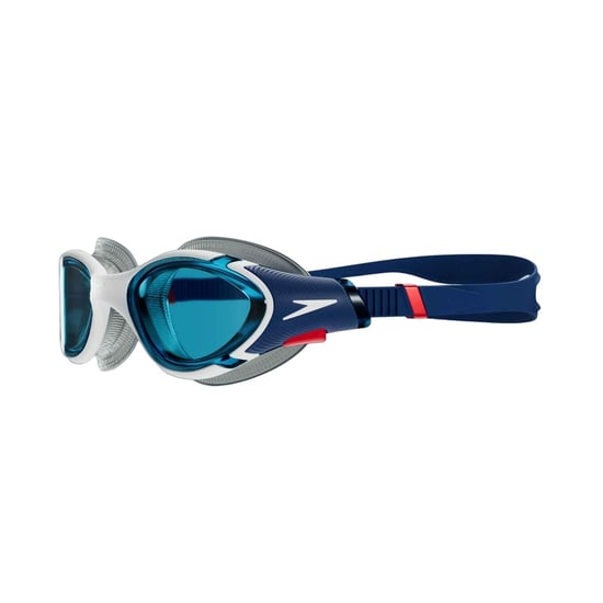 Speedo - "2.0" Passt sich dem Gesicht an Schwimmbrille für Herren/Damen Unisex (Blau/Weiß) - Image 3