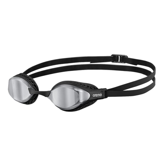 Arena - "Airspeed" Schwimmbrille für Herren/Damen Unisex (Silber/Schwarz) - Image 1
