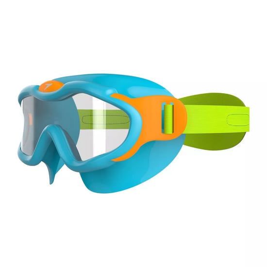Speedo - Passt sich dem Gesicht an Schwimmbrille für Kinder (Blau/Grün) - Image 2
