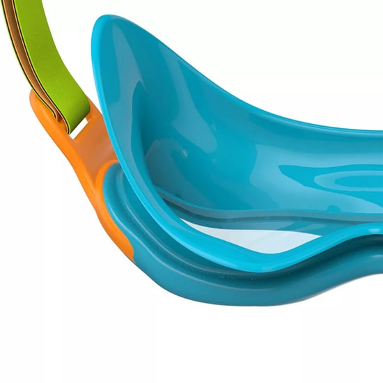 Speedo - Passt sich dem Gesicht an Schwimmbrille für Kinder (Blau/Grün) - Image 3