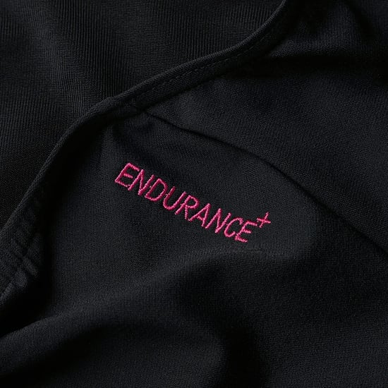 Speedo - "Hyperboom" Badeanzug für Damen (Schwarz/Pink) - Image 4
