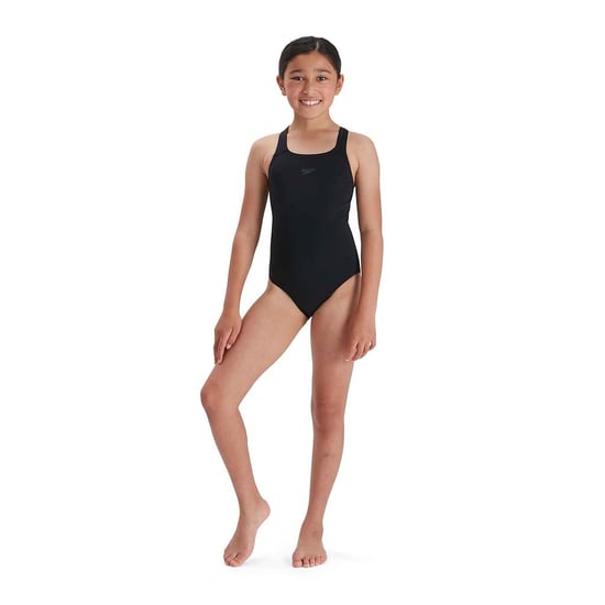 Speedo - "Medalist" Badeanzug für Mädchen (Schwarz) - Image 1