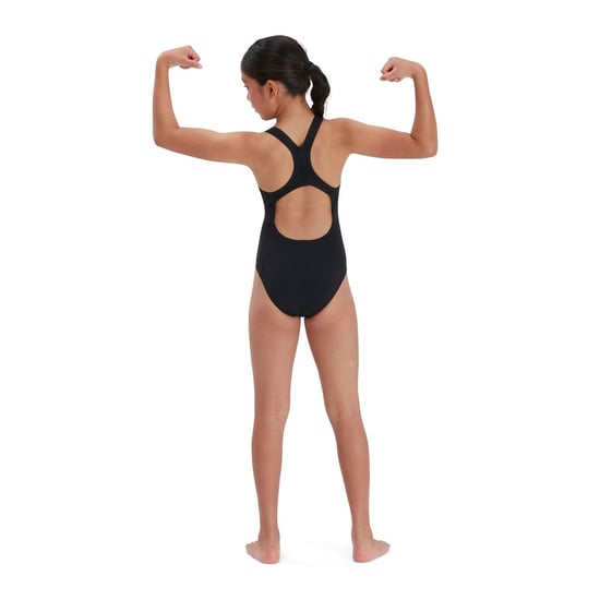 Speedo - "Medalist" Badeanzug für Mädchen (Schwarz) - Image 2