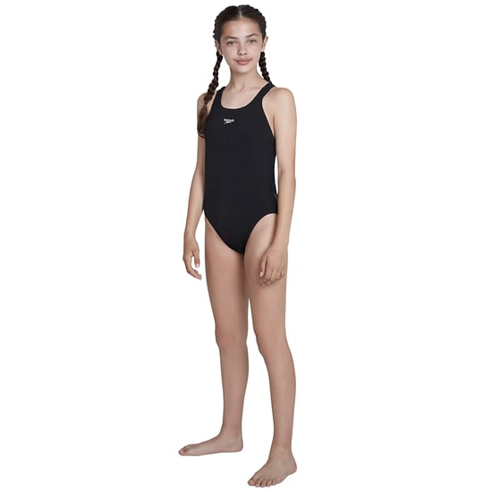 Speedo - "Medalist" Badeanzug für Mädchen (Schwarz) - Image 4