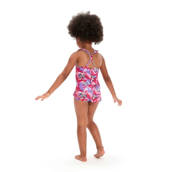 Speedo - "Learn To Swim" Badeanzug Dünner Riemen für Baby-Girls Rüschen (Pink/Violett) - Image 2