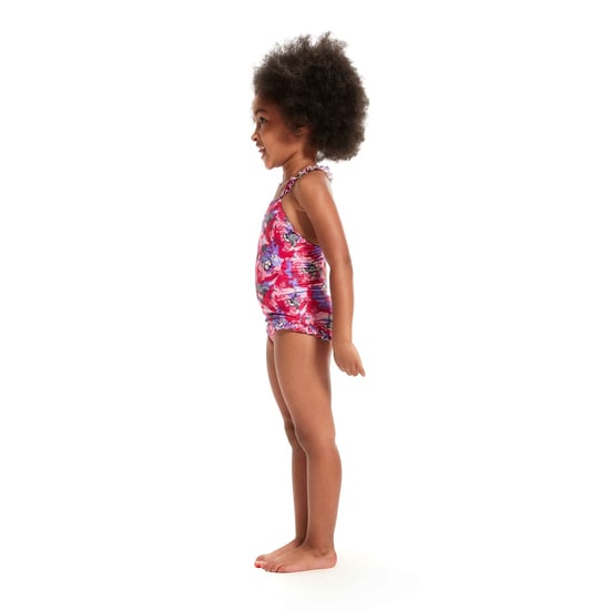 Speedo - "Learn To Swim" Badeanzug Dünner Riemen für Baby-Girls Rüschen (Pink/Violett) - Image 3