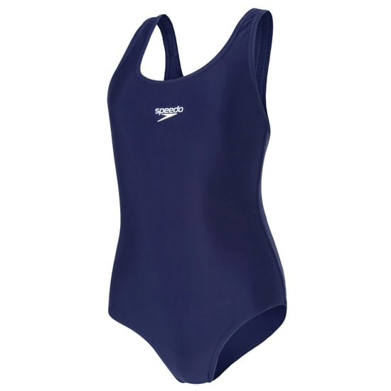 Speedo - "Medalist" Badeanzug für Mädchen (Marineblau) - Image 1