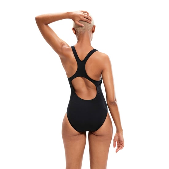 Speedo - "Digital Placement Medalist" Badeanzug für Damen (Schwarz/Blau) - Image 2