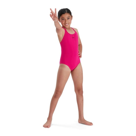 Speedo - "Medalist" Badeanzug für Mädchen (Pink) - Image 1
