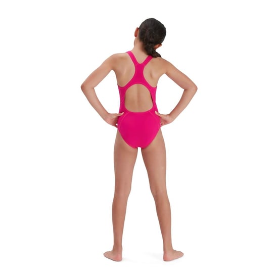 Speedo - "Medalist" Badeanzug für Mädchen (Pink) - Image 2