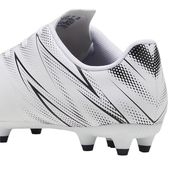 Puma - Kinder Fußball-Stiefel "Attacanto" (Weiß/Schwarz) - Image 2