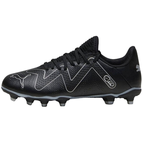Puma - Kinder Fußball-Stiefel "Future Play" (Schwarz/Silber) - Image 2