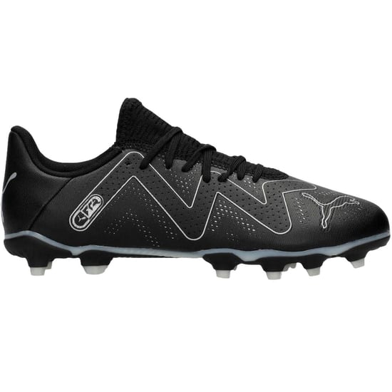 Puma - Kinder Fußball-Stiefel "Future Play" (Schwarz/Silber) - Image 3