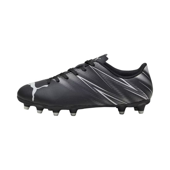 Puma - Kinder Fußball-Stiefel "Attacanto" (Schwarz/Silber) - Image 3