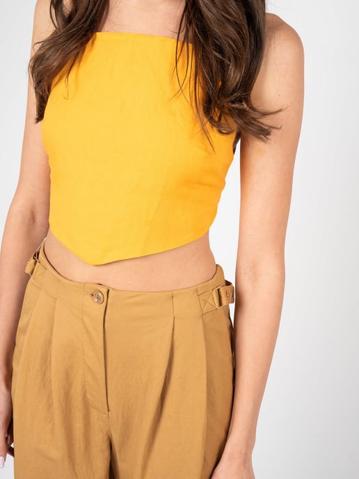 Patrizia Pepe Top Damen orange - Image 5