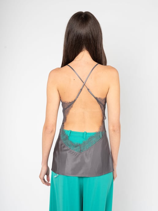 Patrizia Pepe Top Damen grau - Image 5