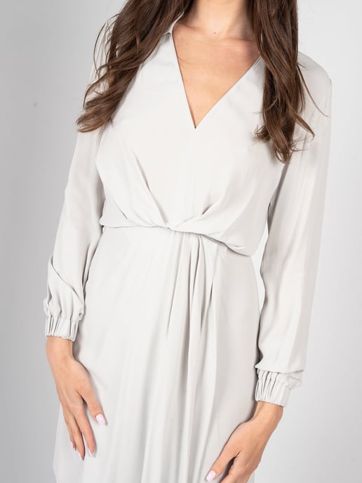 Patrizia Pepe Kleid Damen grau - Image 4