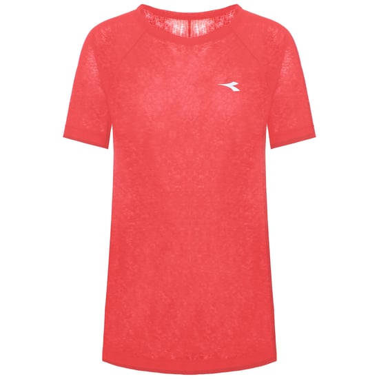 Diadora Active Damen Rot T-Shirt - Image 1