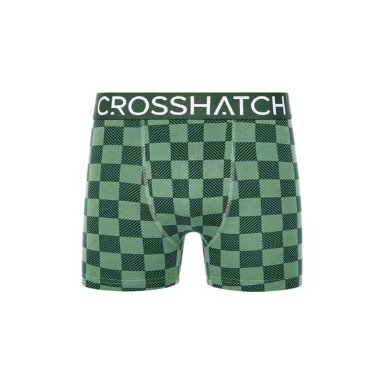 Crosshatch - "Bresler" Boxershorts für Herren(3er-Pack) (Grün) - Image 2