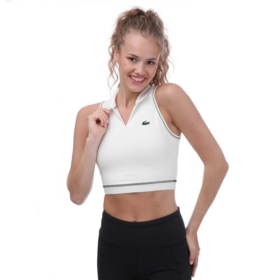 Lacoste - Sport-BH für Damen - Polo (Weiß) - Image 3