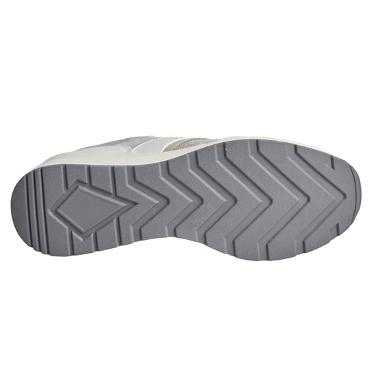 Mabel Damen-Sneakers aus Leder und Mesh mit glänzender Kette 43S4MBFSBD - Image 3